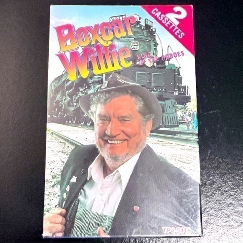 New Boxcar Willie King of the Hoboes set of two cassette tapes